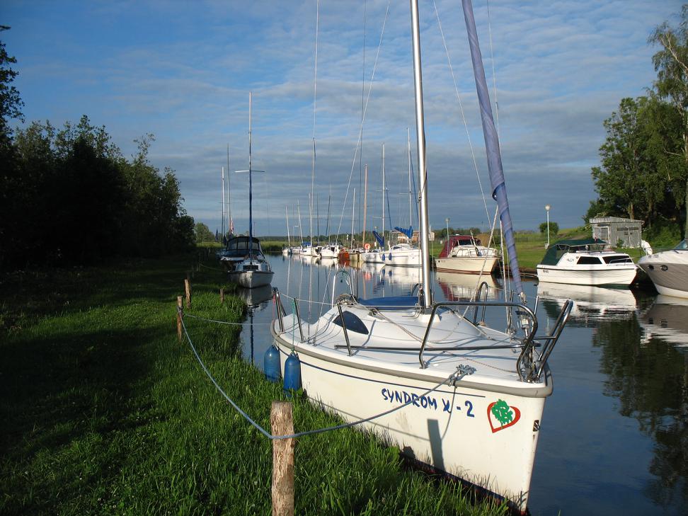 the harbor bay at Zielony Gaj