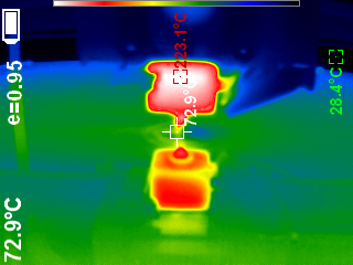 hotend heating up