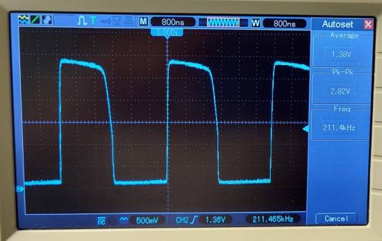 oscilloscope view