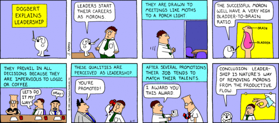 Dilbert's rule explained