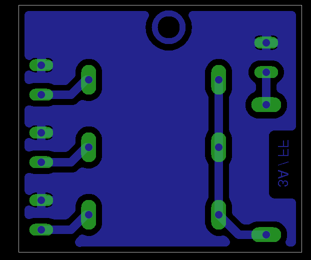 PCB of fuse board