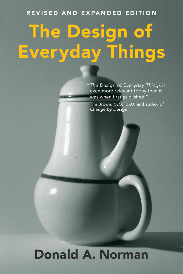 the design of everyday things -- book cover