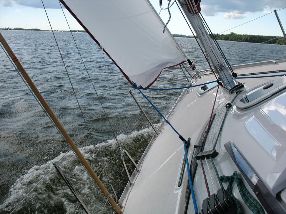 sailing - wind was good