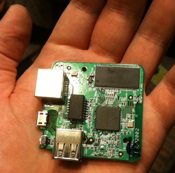 TL-WR703N hardware (image taken from http://dev.wlan-si.net/raw-attachment/wiki/Routers/TP-LINK/WR703N/TL-WR703N_naked_in_hand.jpg)
