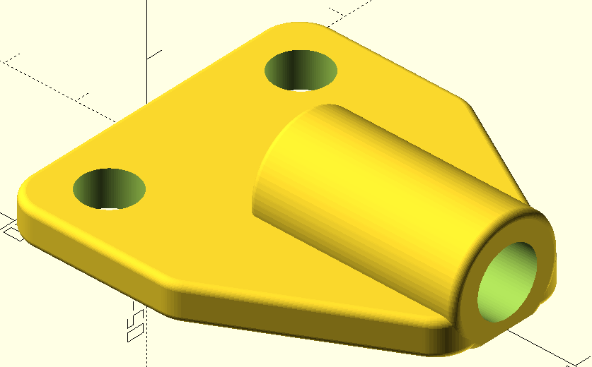 replacement part - rod mount